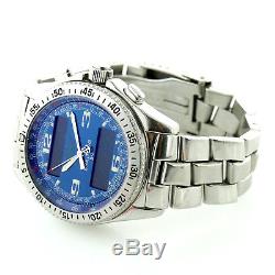 Breitling B-1 A68062 Chrono Stainless Steel Auto Mens Watch For Parts + Repairs
