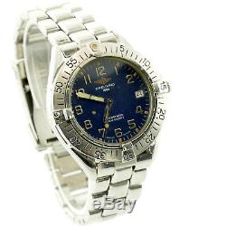 Breitling Colt A17035 Blue Dial Auto 300m Stainless Steel Watch For Parts/repair