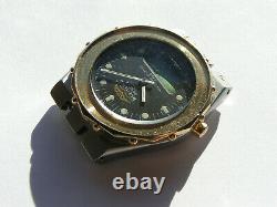 Breitling Navitimer 2400 81490 watch case with glass clock work broken I001