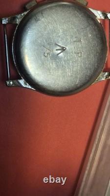 British Military Chronograph WWII watch 1/5 T. P. VENUS 170 For Repair + Parts