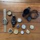 Bulk Job Lot Watches Seiko, Citizen, Maurice Lacroix, As Is For Parts