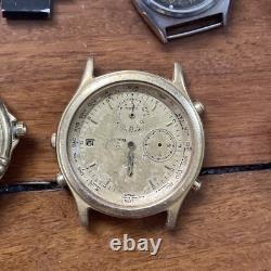 Bulk Job Lot Watches Seiko, Citizen, Maurice Lacroix, As Is For Parts