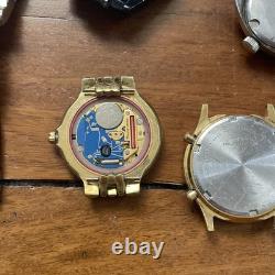 Bulk Job Lot Watches Seiko, Citizen, Maurice Lacroix, As Is For Parts
