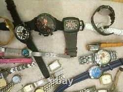 Bulk Vintage Used Watches Q&Q, Auren, Gavarnie etc for parts/repairs Several kg