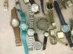 Bulk Vintage Used Watches Q&Q, Auren, Gavarnie etc for parts/repairs Several kg