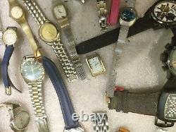 Bulk Vintage Used Watches Q&Q, Auren, Gavarnie etc for parts/repairs Several kg