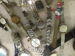 Bulk Vintage Used Watches Q&Q, Auren, Gavarnie etc for parts/repairs Several kg