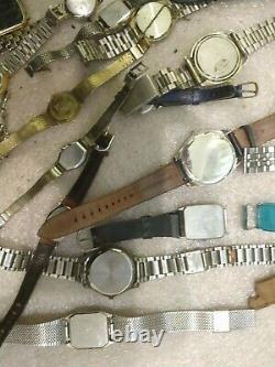 Bulk Vintage Used Watches Q&Q, Auren, Gavarnie etc for parts/repairs Several kg