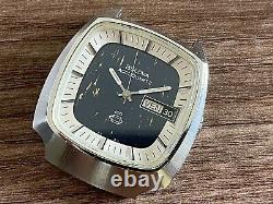 Bulova Accuquartz Electric Caliber 2242 Day-Date Vintage Working For Parts 38mm