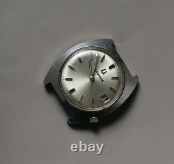 Bulova Accutron Cal. 2181 Stainless Steel Watch Hums / For Parts Repairs