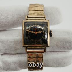 Bulova Men's Vintage Surgeon Doctor Style Mechanical Watch FOR PARTS / REPAIR