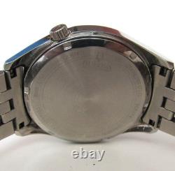 Bulova Mens Accutron II UHF 85 Stainless Steel Watch for Repair or Parts