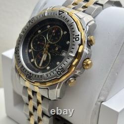 Bulova Millennia Motion Quartz Chronograph 100m Not Working For Parts/Repair