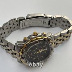 Bulova Millennia Motion Quartz Chronograph 100m Not Working For Parts/Repair