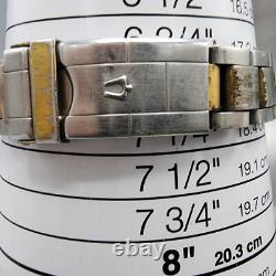 Bulova Oceanograph Automatic Watch Men 37mm Black Dial Two Tone 9243901 ETA PART