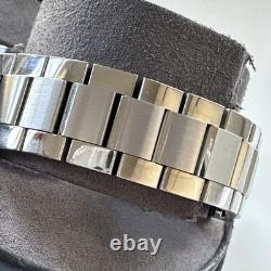 Bulova Wilton Men's Quartz Silver-Tone Blue Dial Watch 41MM 96B386 NOT WORKING