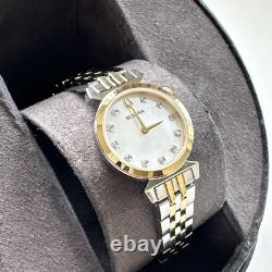 Bulova Women's Classic Quartz Diamond Silver Watch 24 MM 98P202 DOES NOT WORK