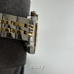 Bulova Women's Classic Quartz Diamond Silver Watch 24 MM 98P202 DOES NOT WORK