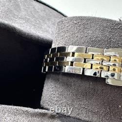 Bulova Women's Classic Quartz Diamond Silver Watch 24 MM 98P202 DOES NOT WORK