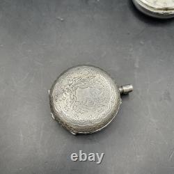 Bundle Of Vintage / Antique Pocket Watches Job Lot FOR PARTS Silver, 925, 935