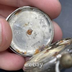 Bundle Of Vintage / Antique Pocket Watches Job Lot FOR PARTS Silver, 925, 935