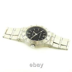 Bvlgari Lc35s Black Dial Auto Stainless Steel 35mm Mens Watch For Parts/repairs