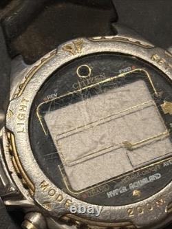 C20 Citizen Promaster Hyper Aqualand Men's Watch For Parts Repair Restoration