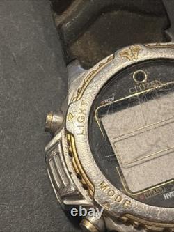 C20 Citizen Promaster Hyper Aqualand Men's Watch For Parts Repair Restoration