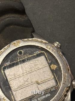 C20 Citizen Promaster Hyper Aqualand Men's Watch For Parts Repair Restoration