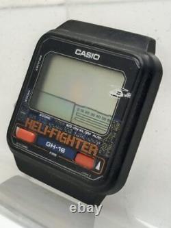CASIO 498 GH-16 Heli-Fighter Digital Watch For Parts HN140MK3