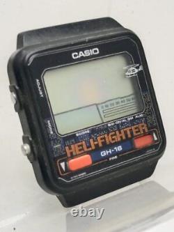 CASIO 498 GH-16 Heli-Fighter Digital Watch For Parts HN140MK3