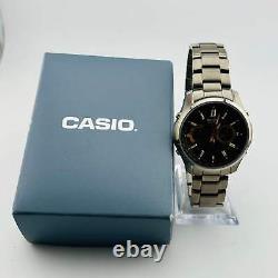 CASIO LINEAGE LIW-M610TDS Solar Outer box damaged Calendar function 41.4mm