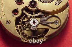 CHRONOMETRE SWISS 45MM Pivoted Detent Helical Hairspring Pocket Watch Movement