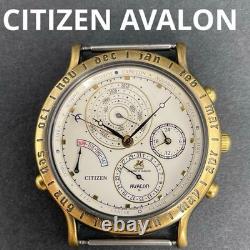 CITIZEN Avalon 6700 G70013 Super Calendar Watch Face Only Not Working For parts
