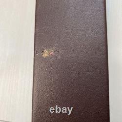 CITIZEN EXCEED Gold 18k Quartz Men's Watch Square Boxed Analog For parts as is