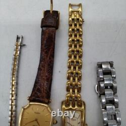 CITIZEN Watch Lot of 4 Japan Quartz For Parts or Repair Not Working From JAPAN