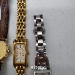 CITIZEN Watch Lot of 4 Japan Quartz For Parts or Repair Not Working From JAPAN
