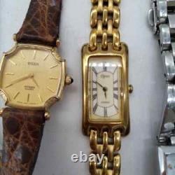 CITIZEN Watch Lot of 4 Japan Quartz For Parts or Repair Not Working From JAPAN