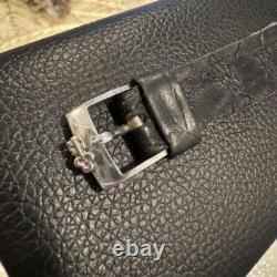 CORUM quartz watch doen't work For parts leather box case warrany vintage? Mzmr? A