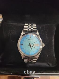 CROWN BROKENREAD DESCRIPTION Vintage Seiko automatic 6309 mvmt day/date watch