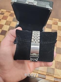 CROWN BROKENREAD DESCRIPTION Vintage Seiko automatic 6309 mvmt day/date watch
