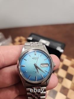CROWN BROKENREAD DESCRIPTION Vintage Seiko automatic 6309 mvmt day/date watch