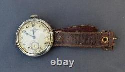 Ca1930 vintage Zlatoust Watch Factory Russia big wristwatch for repair or parts