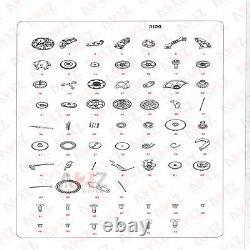 Cal3120 Watch Movement Time Balance Wheel Hairspring for Audemars Piguet Part 43