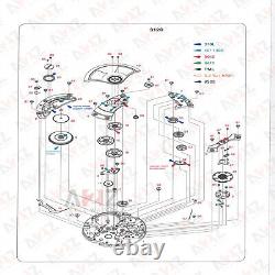 Cal3120 Watch Movement Time Balance Wheel Hairspring for Audemars Piguet Part 43