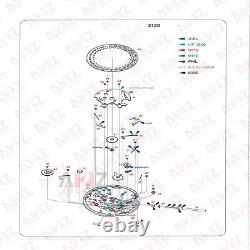 Cal3120 Watch Movement Time Balance Wheel Hairspring for Audemars Piguet Part 43