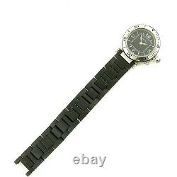 Cartier Pasha Seatimer 3025 Black Pvd Stainless Steel Ladies Watch For Repairs
