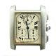 Cartier Tank Francaise 2303 Stainless Steel 28mm Watch Head For Parts Or Repairs