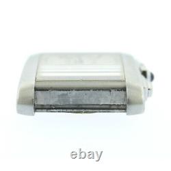 Cartier Tank Francaise 2303 Stainless Steel 28mm Watch Head For Parts Or Repairs