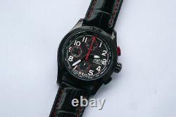 Case Vx 7750 Valjoux stainless steel 316L PVD black 42 mm